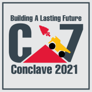 Bordered Background Conclave 2021 Logo